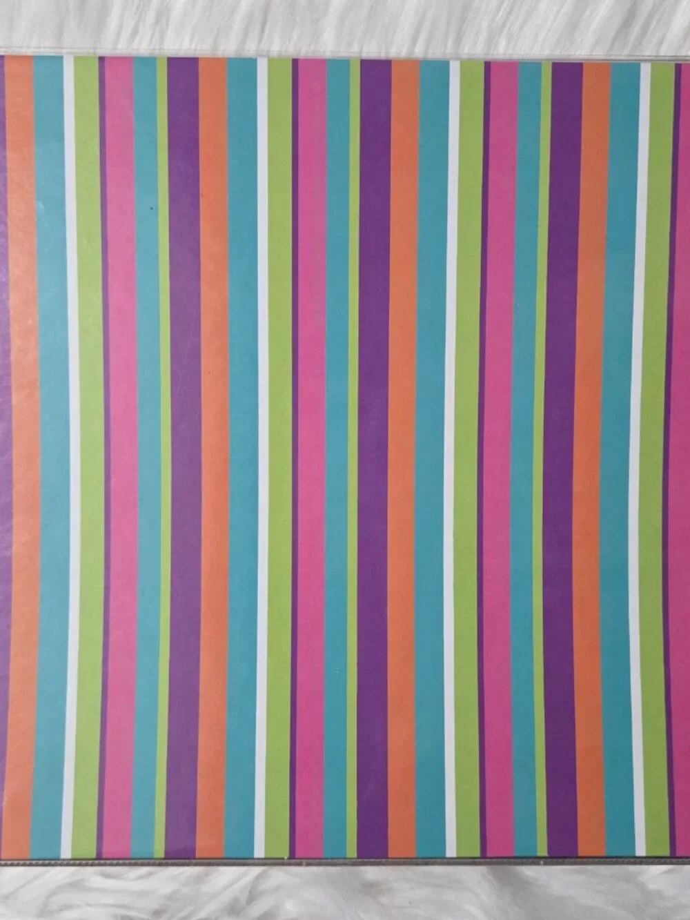 Colorful Stripe Binder